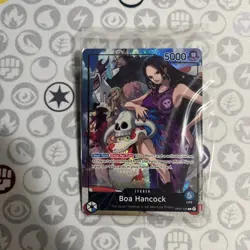 Boa Hancock OP07-038 ONE PIECE 2025 PSA Magazine Factory SEALED Promo Leader - Image 1
