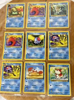Lot of 9 Vintage Pokemon Cards - # 1099 - Image 1