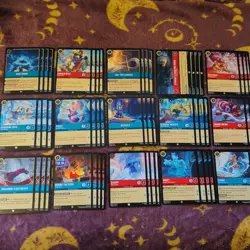 Disney Lorcana TCG Winterspell Darkwing Duck/Whinnie The Pooh Theme 60 Card Deck - Image 1
