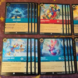 Disney Lorcana TCG Winterspell Darkwing Duck/Whinnie The Pooh Theme 60 Card Deck - Image 2