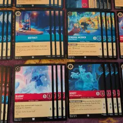 Disney Lorcana TCG Winterspell Darkwing Duck/Whinnie The Pooh Theme 60 Card Deck - Image 5