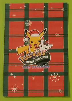 Pokemon 2024 Card Database Christmas Set Poncho Pikachu Slowpoke Hood Peru - Image 2