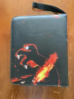 Pokemon Charizard Lot- 3 cards, Charizard Binder, Charizard Mega Construx - Image 3