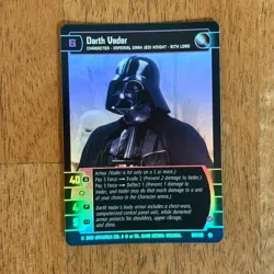 Star Wars TCG Empire Strikes Back Lot of 3 FOIL Cards Darth Vader Luke Skywalker - Image 3