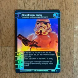 Star Wars TCG Empire Strikes Back Lot of 3 FOIL Cards Darth Vader Luke Skywalker - Image 4