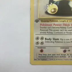 Snorlax 27/64 Jungle Non-Holo Rare Pokemon Card WOTC Vintage - Image 2