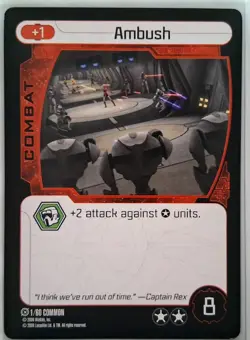 Star Wars Pocketmodel TCG Clone Wars Tactics Nov 2008 Pick Cards - FREE Shipping - Image 2