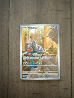 Pokemon TCG Mimikyu Scarlet & Violet Promo Card 075/Promo - Image 3