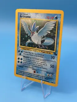 Pokemon Card - Articuno Fossil 2/62 Holo Rare LP - Image 2
