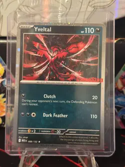 Yveltal (Game Stop) 088/132 Miscellaneous Cards & Products Holo (SEALED) - Image 1