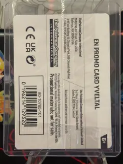 Yveltal (Game Stop) 088/132 Miscellaneous Cards & Products Holo (SEALED) - Image 2