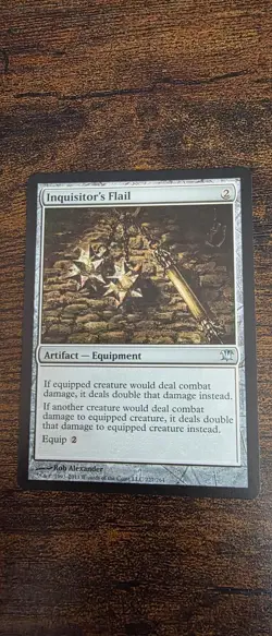Inquisitor's Flail 227 Uncommon Innistrad Magic: The Gathering Near Mint - Image 1