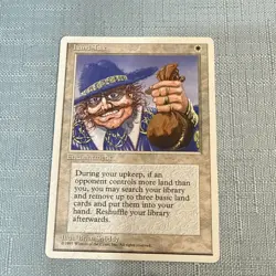 MTG Magic the Gathering Land Tax (34/379) Fourth Edition LP - Image 1