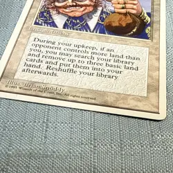 MTG Magic the Gathering Land Tax (34/379) Fourth Edition LP - Image 3