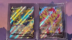 Pokemon TCG Zacian V And Zamazenta V SWSH292 And SWSH293 Promos Near Mint - Image 1