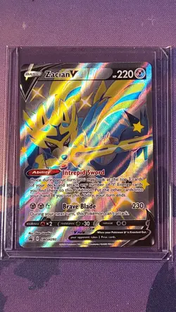 Pokemon TCG Zacian V And Zamazenta V SWSH292 And SWSH293 Promos Near Mint - Image 3