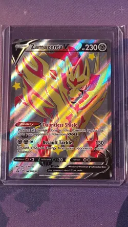 Pokemon TCG Zacian V And Zamazenta V SWSH292 And SWSH293 Promos Near Mint - Image 5