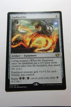 MTG Lashwrithe x1- -Commander 2014-Lightly Played - Image 1