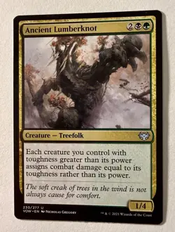 1x Ancient Lumberknot Crimson Vow Magic the Gathering MTG NM - Image 1