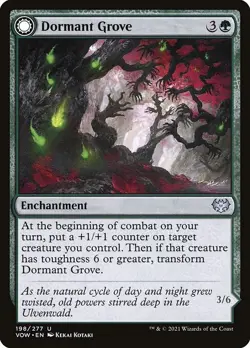 Dormant Grove NonFoil Innistrad: Crimson Vow 198 NM MTG - Image 1