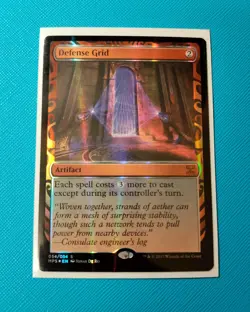 Defense Grid - MTG Masterpiece Series: Kaladesh Inventions (Mint Condition) - Image 1