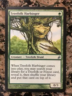 MTG Treefolk Harbinger x1 Lorwyn, Magic the Gathering - Image 1