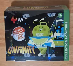 MTG Unfinity Collector Booster Box Sealed English Magic The Gathering 195166170749 - Image 1