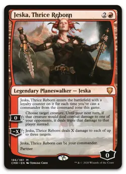 Jeska, Thrice Reborn #186 (NM) Commander Legends CMR Magic MTG - Image 1