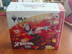 Magic: The Gathering Spider-Man Collector Booster Box 12 Packs Sealed MTG - Image 1