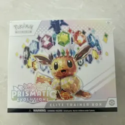 Pokemon Prismatic Evolutions Elite Trainer Box ETB - New Sealed & In-hand - Image 1