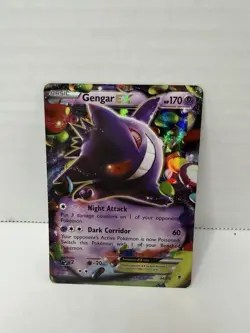 Pokemon 2014 Gengar EX XY Phantom Forces 34/119 MINT - Image 1