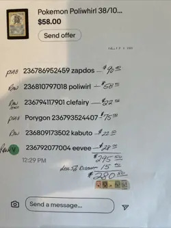 Pokemon Zapdos, Porygon Both PSA 8 And Other 4 Pictured Cards - Image 4