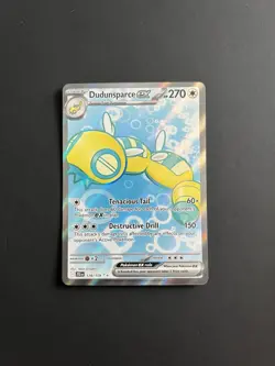 Pokemon TCG Dundunsparce EX 178/159 Journey Together Full Art Ultra Rare Mint - Image 1