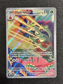 Hydrapple 188/182 Illustration Rare Destined Rivals Pokemon Card - Image 1