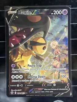 Pokemon Mawile v TCG TG17/TG30 Silver Tempest Trainer Gallery Ultra Rare DMG - Image 1