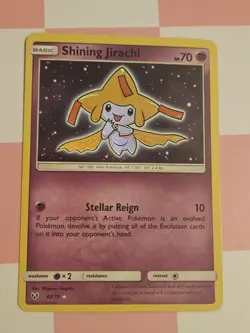 Pokemon Shining Legends Shining Jirachi 42/73 LP - Image 1