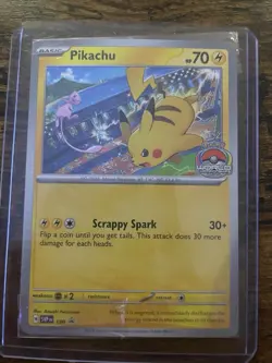 Pikachu - SVP190 - Pokemon Scarlet & Violet Promo SEALED Ultra Rare Holo NM - Image 1