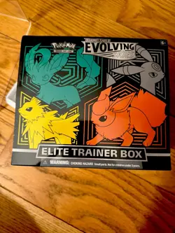 Pokemon Evolving Skies ETB Elite Trainer Box Brand New Factory Sealed! Eevee - Image 1