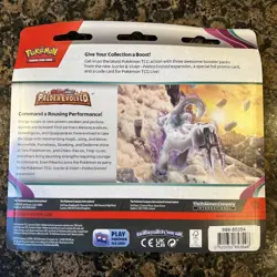 Pokemon TCG S & V Paldea Evolved 3 Pack Blister Varoom - Image 2