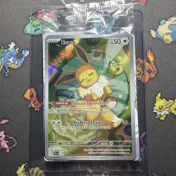 Eevee 173 Full Art Black Star Promo Prismatic Evolutions SEALED - Image 1