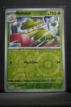 Breloom 004/198 Uncommon Scarlet & Violet Pokemon Reverse Holo NM - Image 1