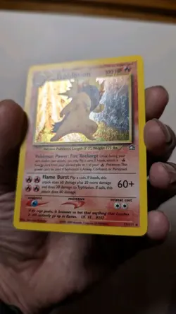 Wizards of the Coast Typhlosion 17/111 Neo Genesis Holo Rare EN 100HP - Image 2