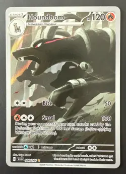 Pokemon TCG - Houndoom - 066/064 - Shrouded Fable - IR - Near Mint - Image 1