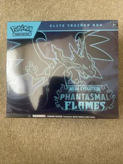 Pokemon Phantasmal Flames ETB Elite Trainer Box Factory Sealed - Image 1