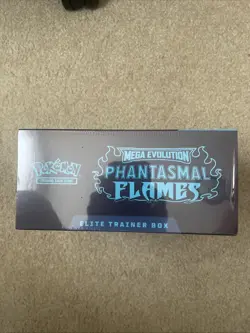 Pokemon Phantasmal Flames ETB Elite Trainer Box Factory Sealed - Image 2