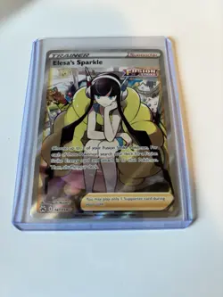 Pokemon Company Elesa's Sparkle 147/159 Fusion Strike Ultra Rare Full Art Holo - Image 1