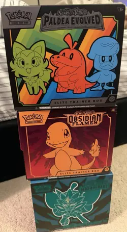Pokemon ETB Elite Trainer Box Accessories Lot - Image 1