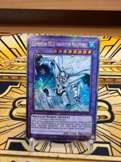 Yugioh Elementar-HELD Absoluter Nullpunkt RA03-DE231 Platinum Secret Rare - Image 1