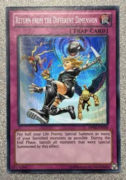 Return from the Different Dimension DPKB-EN038 - Kaiba - Super Rare Unlimited NM - Image 1