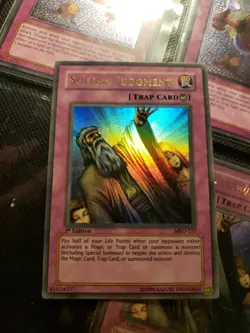 Yu-Gi-Oh! TCG Solemn Judgment Metal Raiders MRD-127 1st Edition Ultra Rare - Image 1